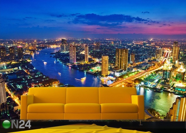 Фотообои Bangkok Skyline 400x280 см