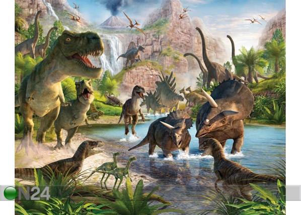 Фотообои Динозавры 244x305 cm