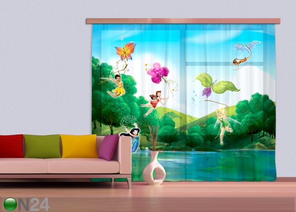 Фотошторы Disney Fairies with rainbow 180x160 см