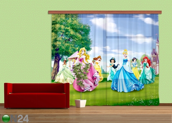 Фотошторы Disney Princess 280x245 см
