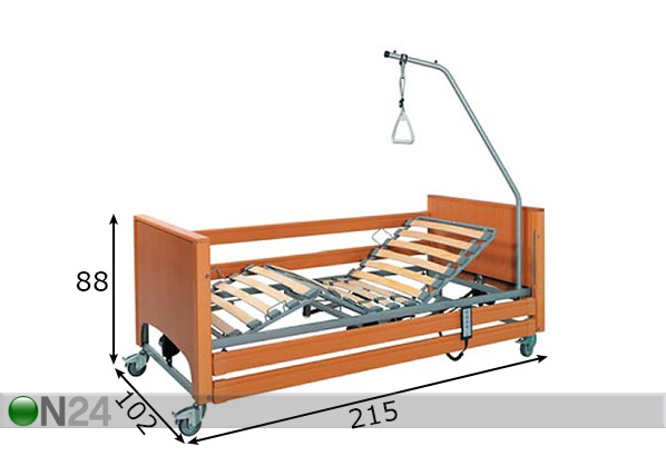 Функциональная кровать размеры
