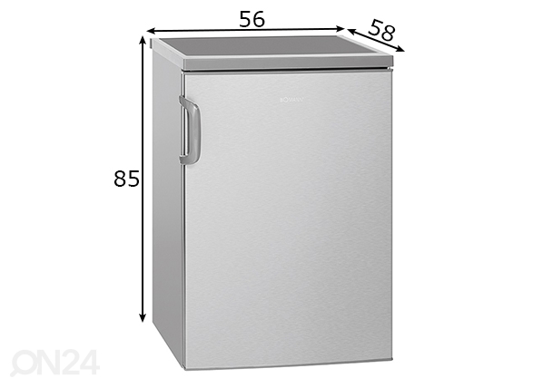 Холодильник Bomann размеры