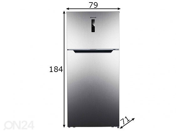 Холодильник Brandt размеры