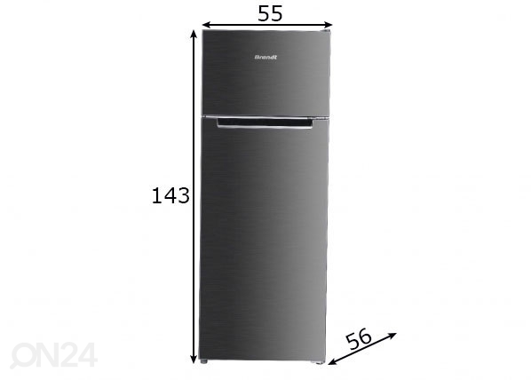 Холодильник Brandt размеры