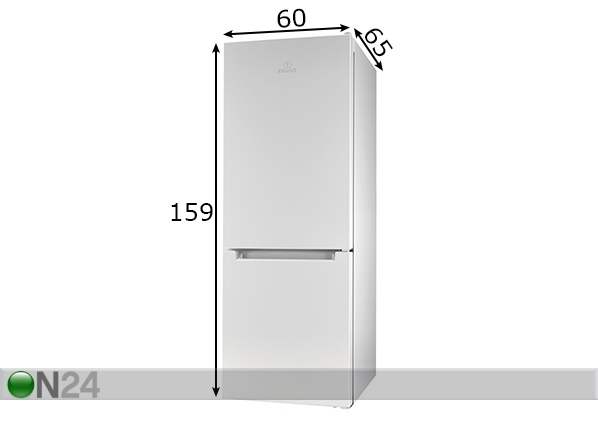 Холодильник Indesit размеры
