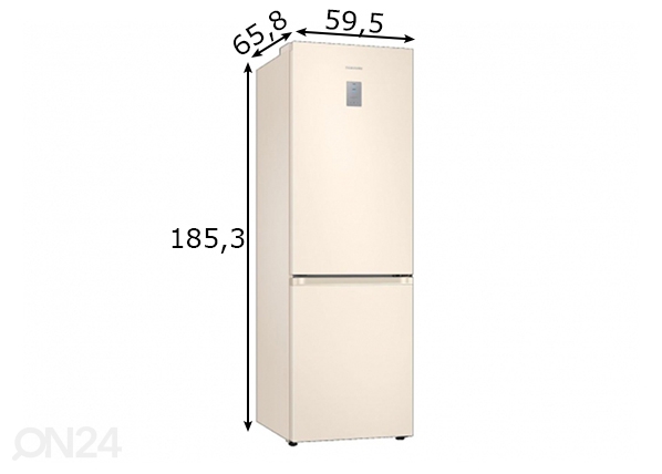 Холодильник Samsung размеры