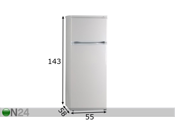 Холодильник Schaub Lorenz DTF14355-2708 размеры