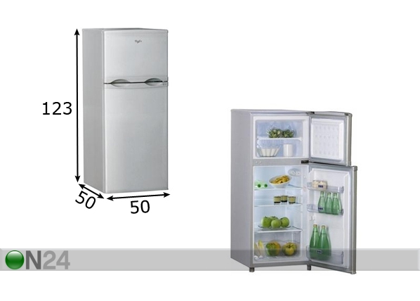 Холодильник Whirlpool WTE1611 IS размеры