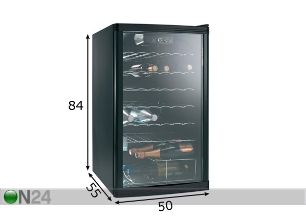 Холодильник для вина Candy CCV150EU размеры