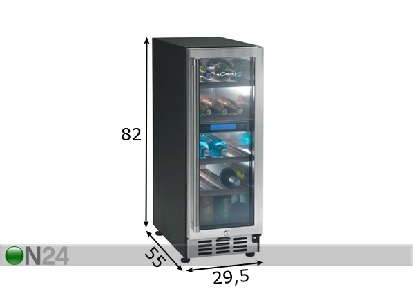 Холодильник для вина Candy CCVB60 размеры