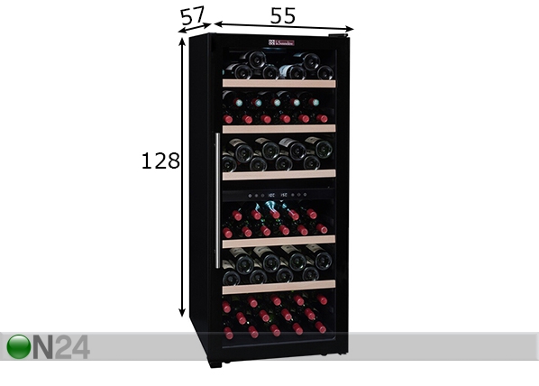 Холодильник для вина La Sommeliere размеры