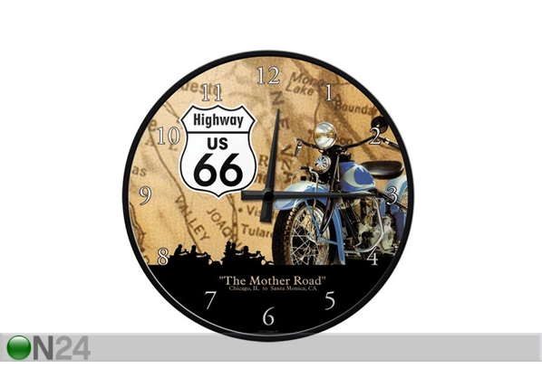 Часы в ретро-стиле Route 66