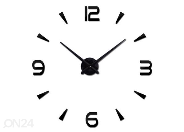 Часы настенные клеящиеся 80-120 см черные
