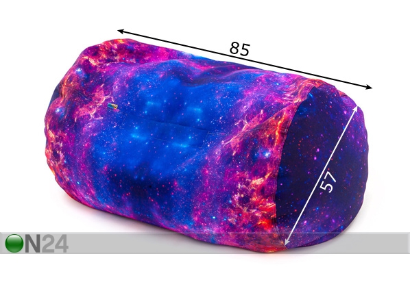 Чехол для кресла-мешка Purple Nebula размеры