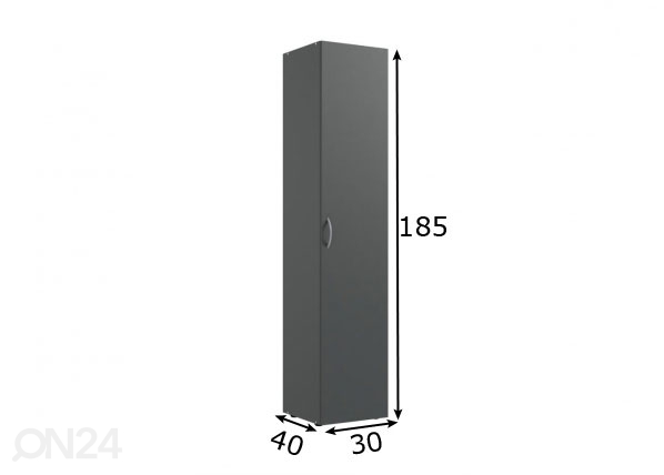 Шкаф MRK 637 30 cm размеры