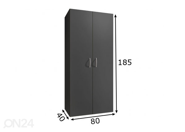 Шкаф MRK 642 80 cm размеры