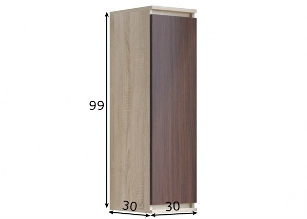 Шкаф настенный 30 cm размеры