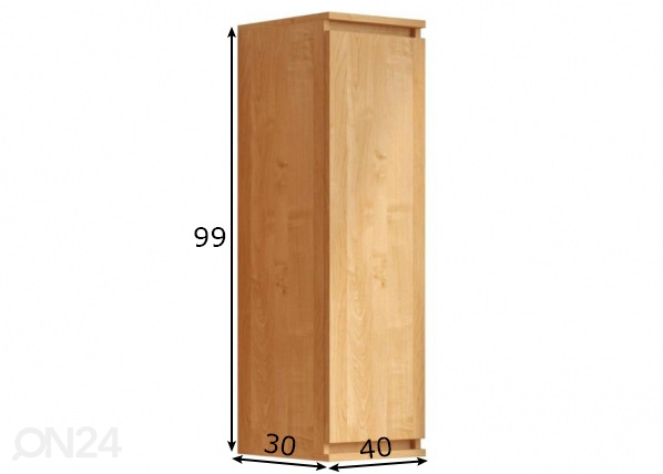Шкаф настенный 40 cm размеры
