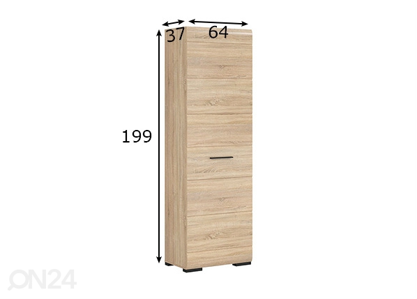Шкаф платяной 64 cm размеры