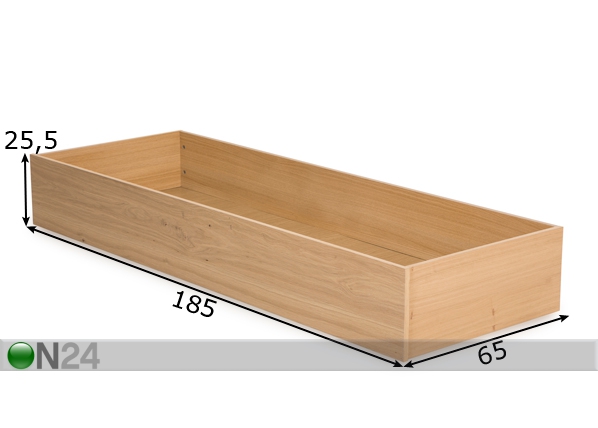 Ящик кроватный Austral размеры