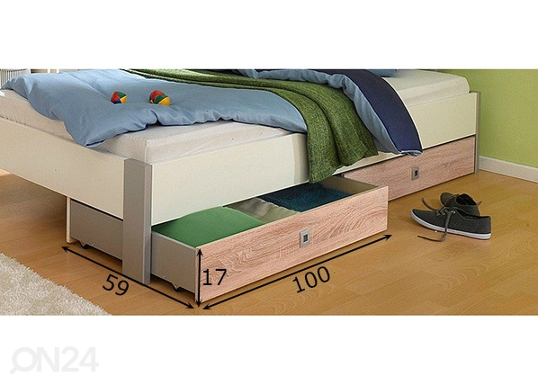 Ящики кроватные Sunny 2 шт размеры