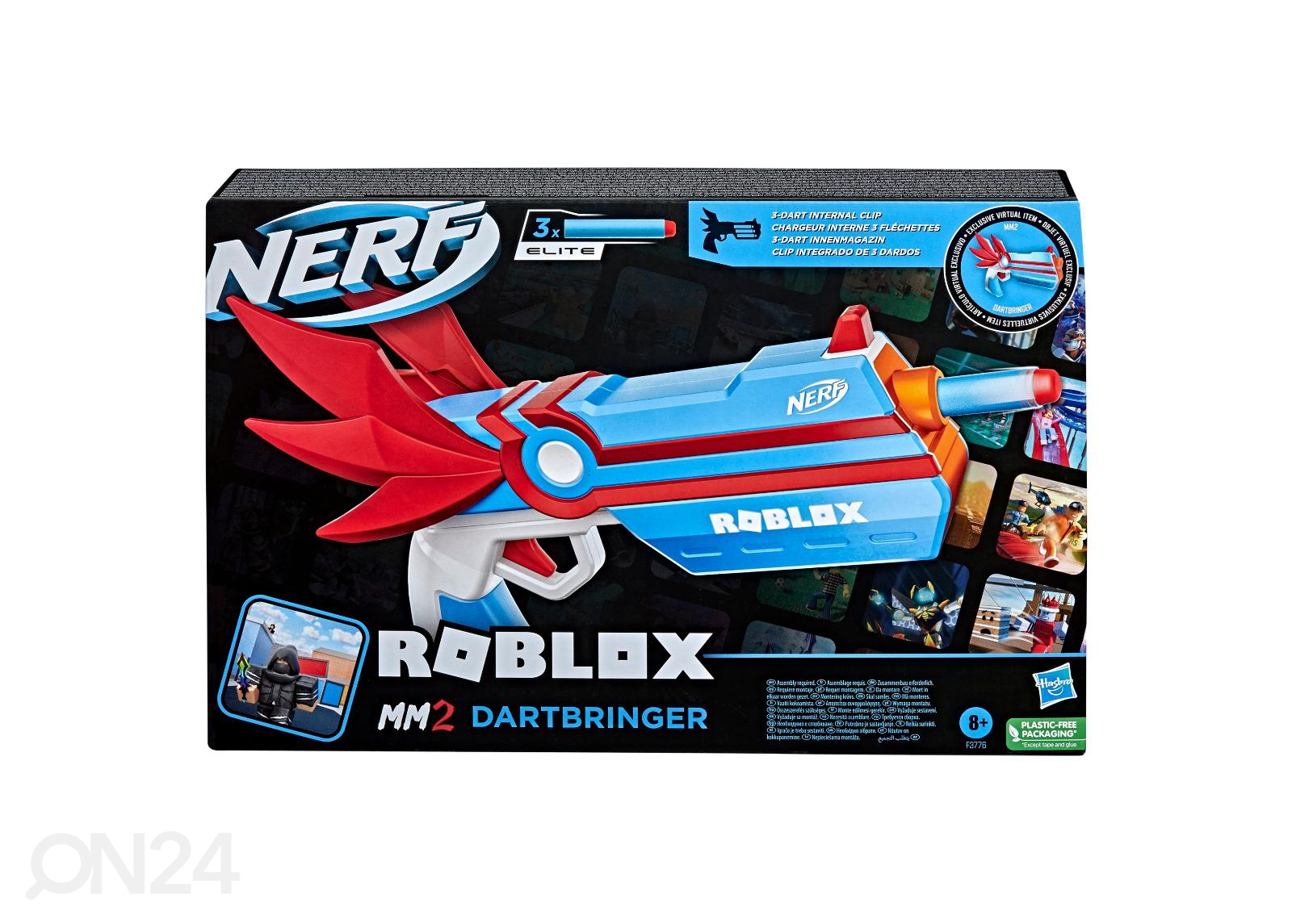 Игрушечный пистолет MM2 Dartbringer NERF Roblox AP-428860 - ON24.ee Мебель  и интерьер