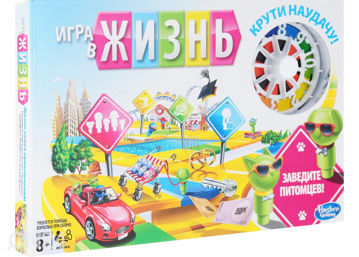 Настольная игра Игра в жизнь (на русском языке) AP-337933 - ON24.ee Мебель  и интерьер