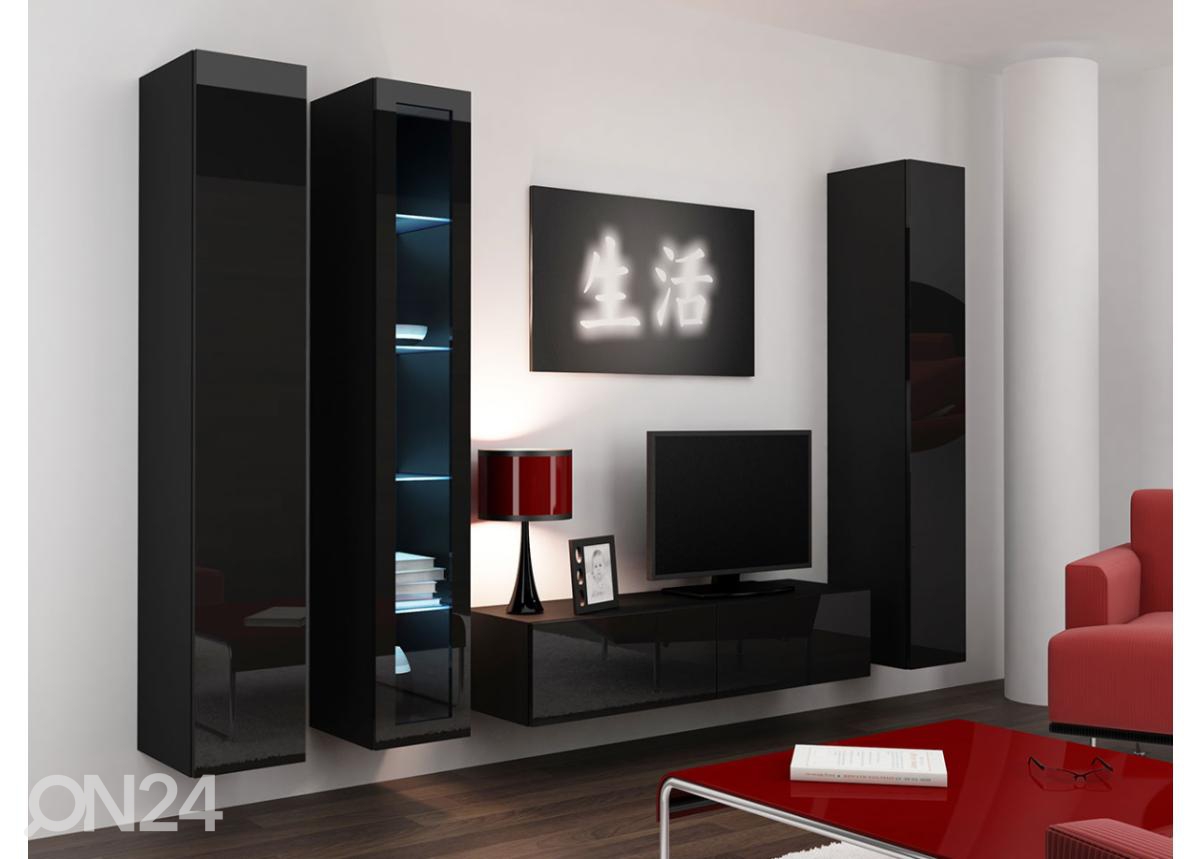 Секция Figo + синее освещение MN-401089 - ON24 Home & Living