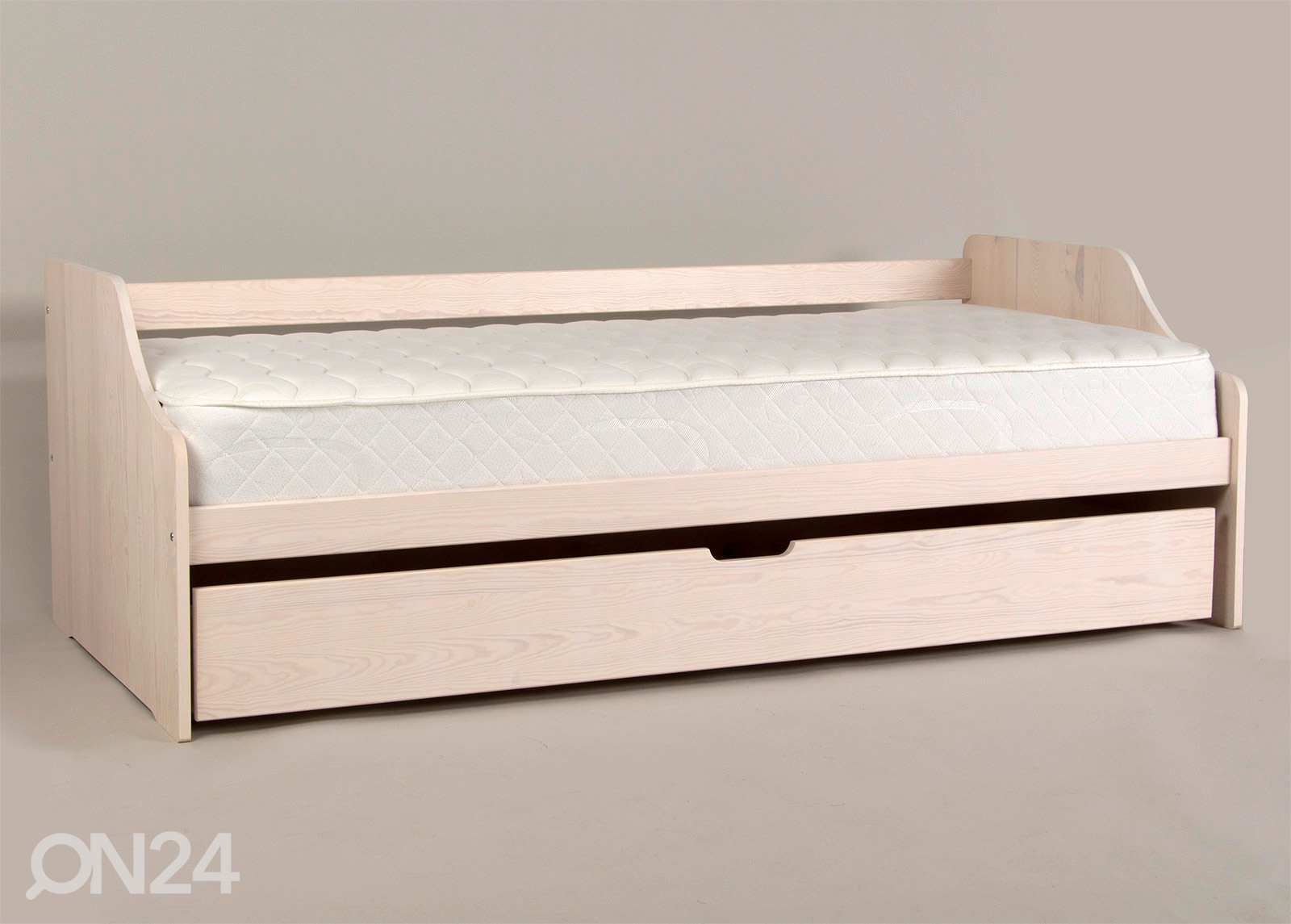 2-kohaline voodi 90x200 cm suurendatud