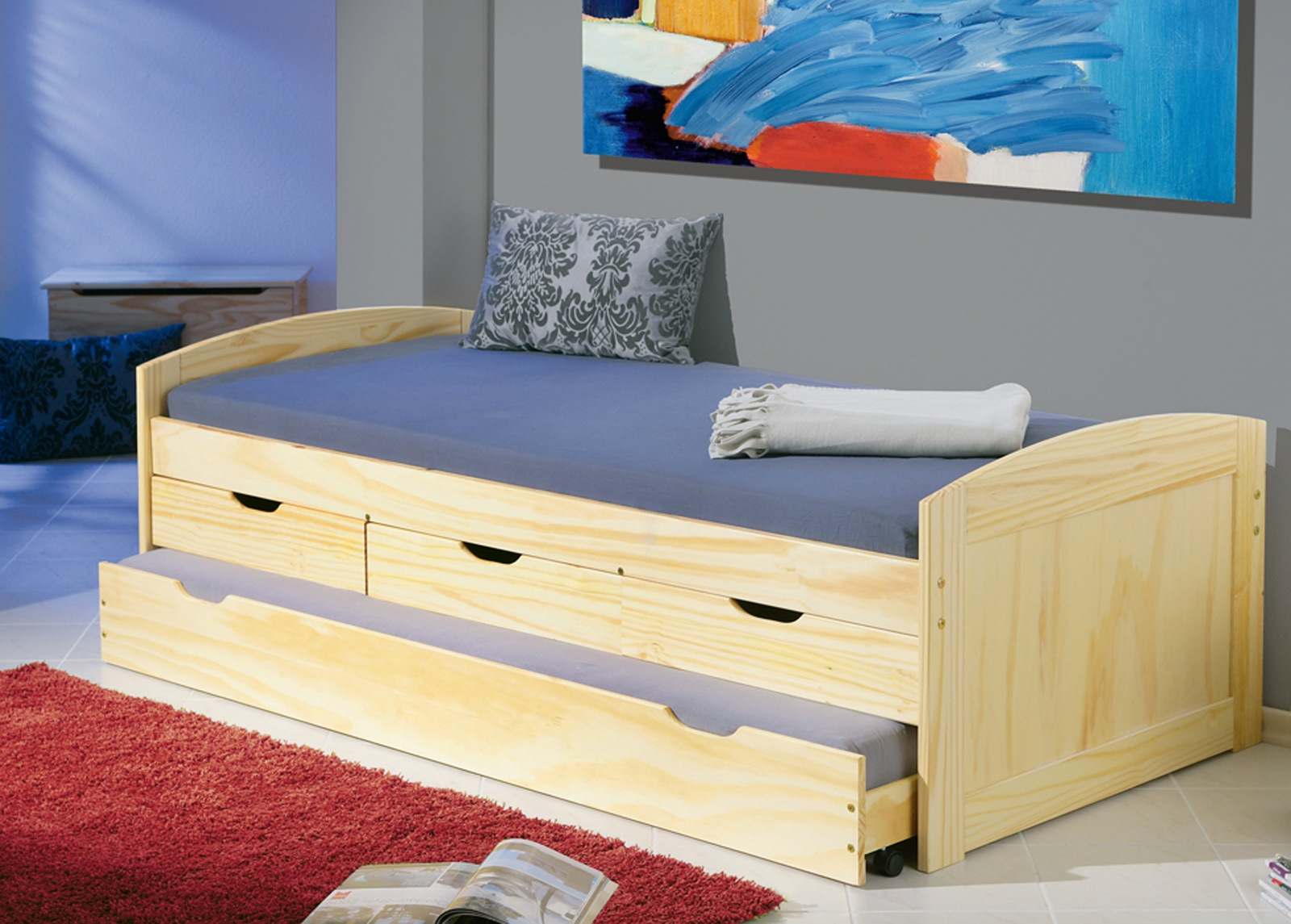 2-kohaline voodikomplekt Marinella 90x200 cm suurendatud