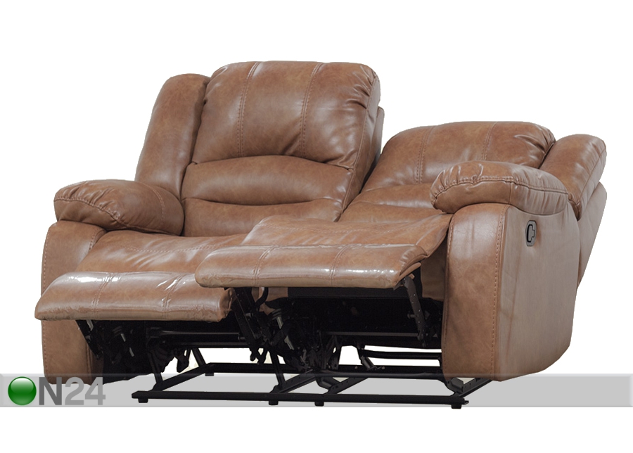 2-местный диван Relax2, светло-коричневая кожа увеличить