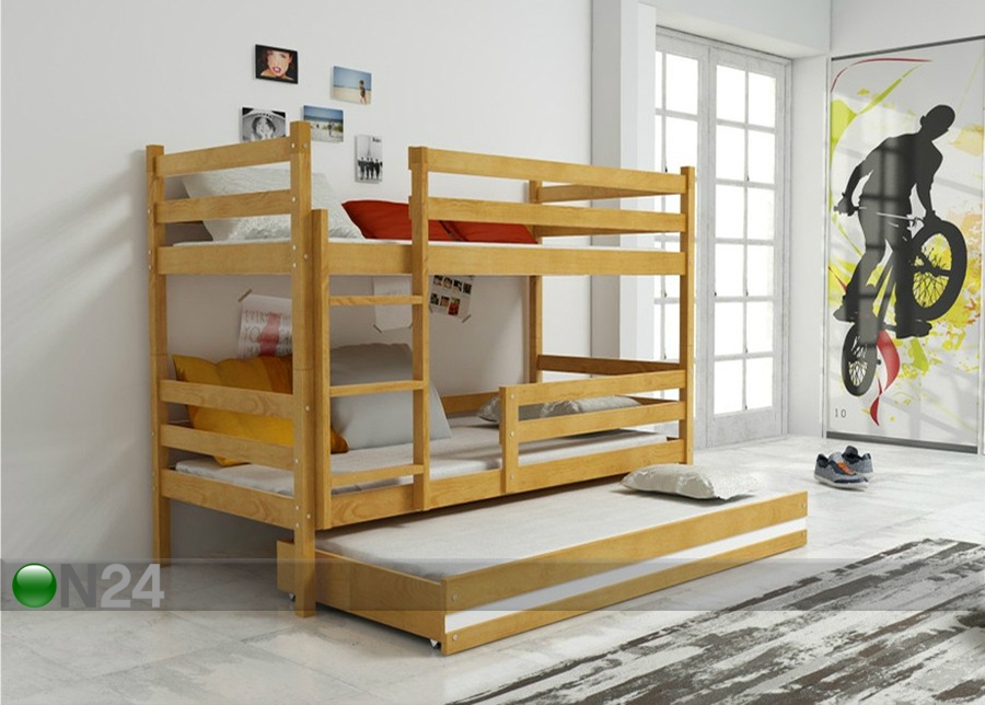3-местная двухъярусная кровать 80x160 cm увеличить