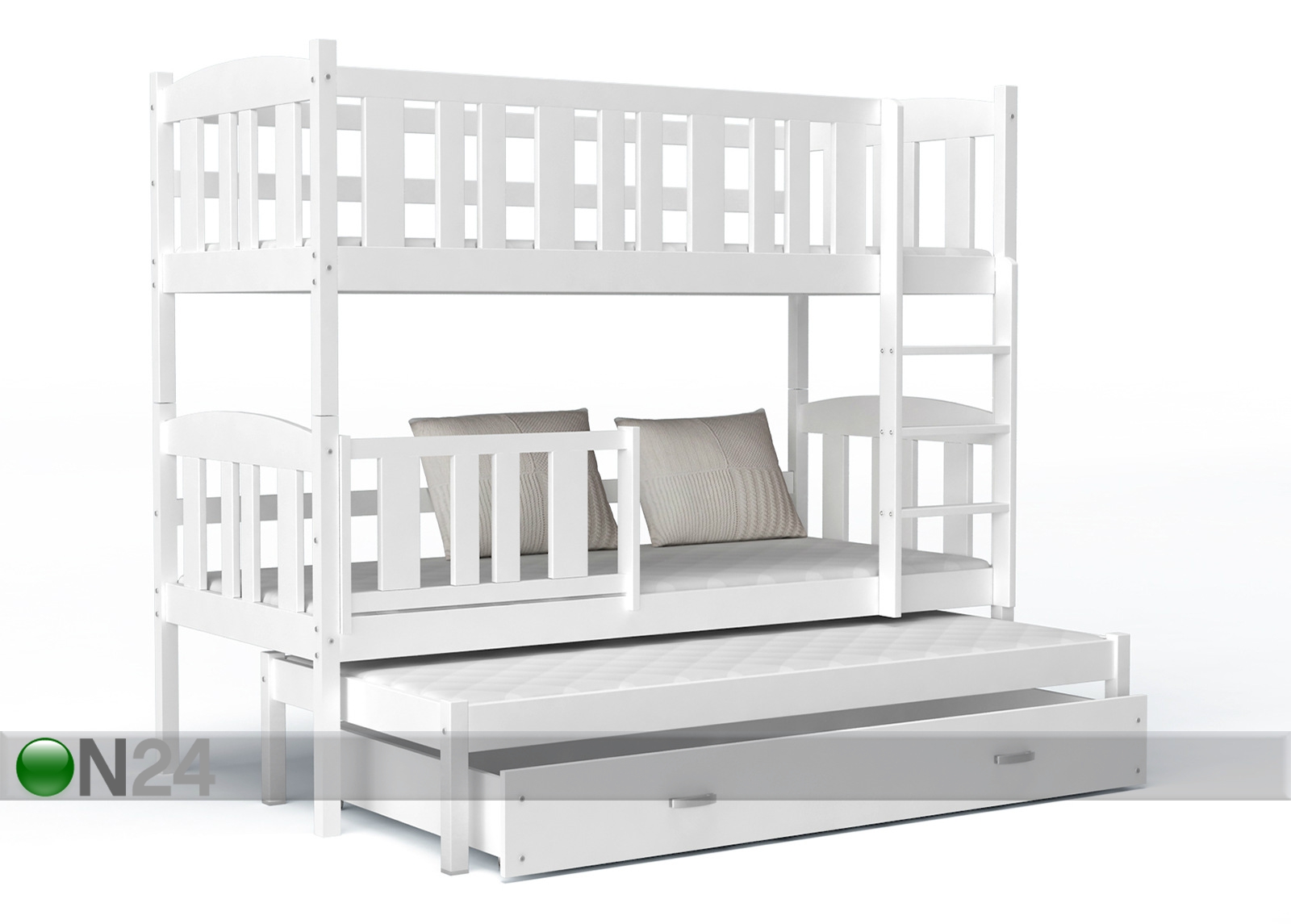 3-местная двухъярусная кровать 80x184 cm увеличить