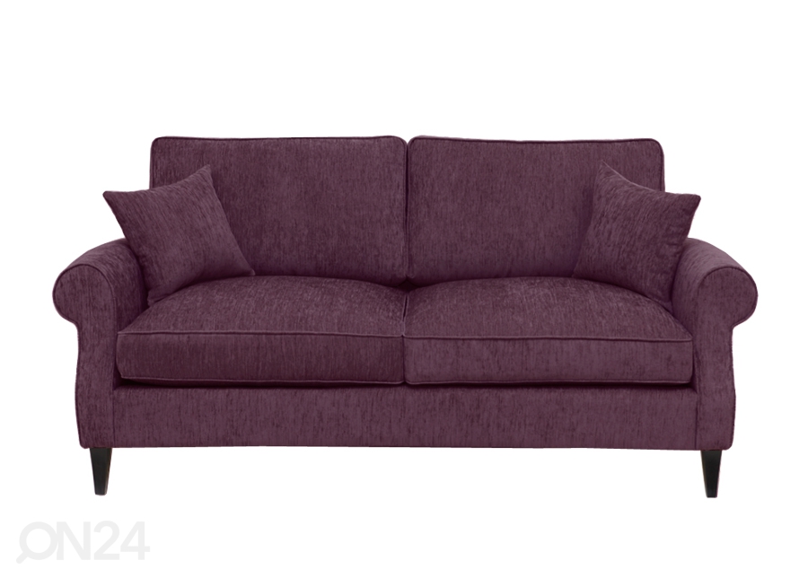 3-местный диван Malmö с перьевыми подушками, прямой увеличить