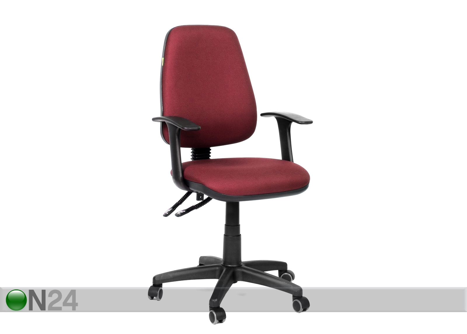 Кресло офисное с обивкой из ткани престиж