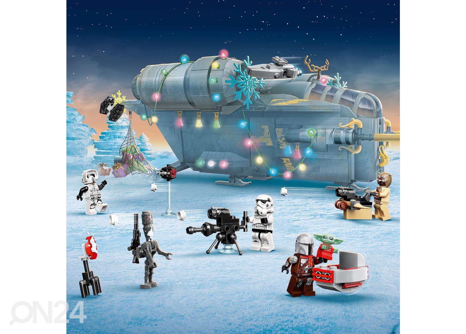 Adventtikalenteri LEGO Star Wars RO-378876  Sisustustavaratalo