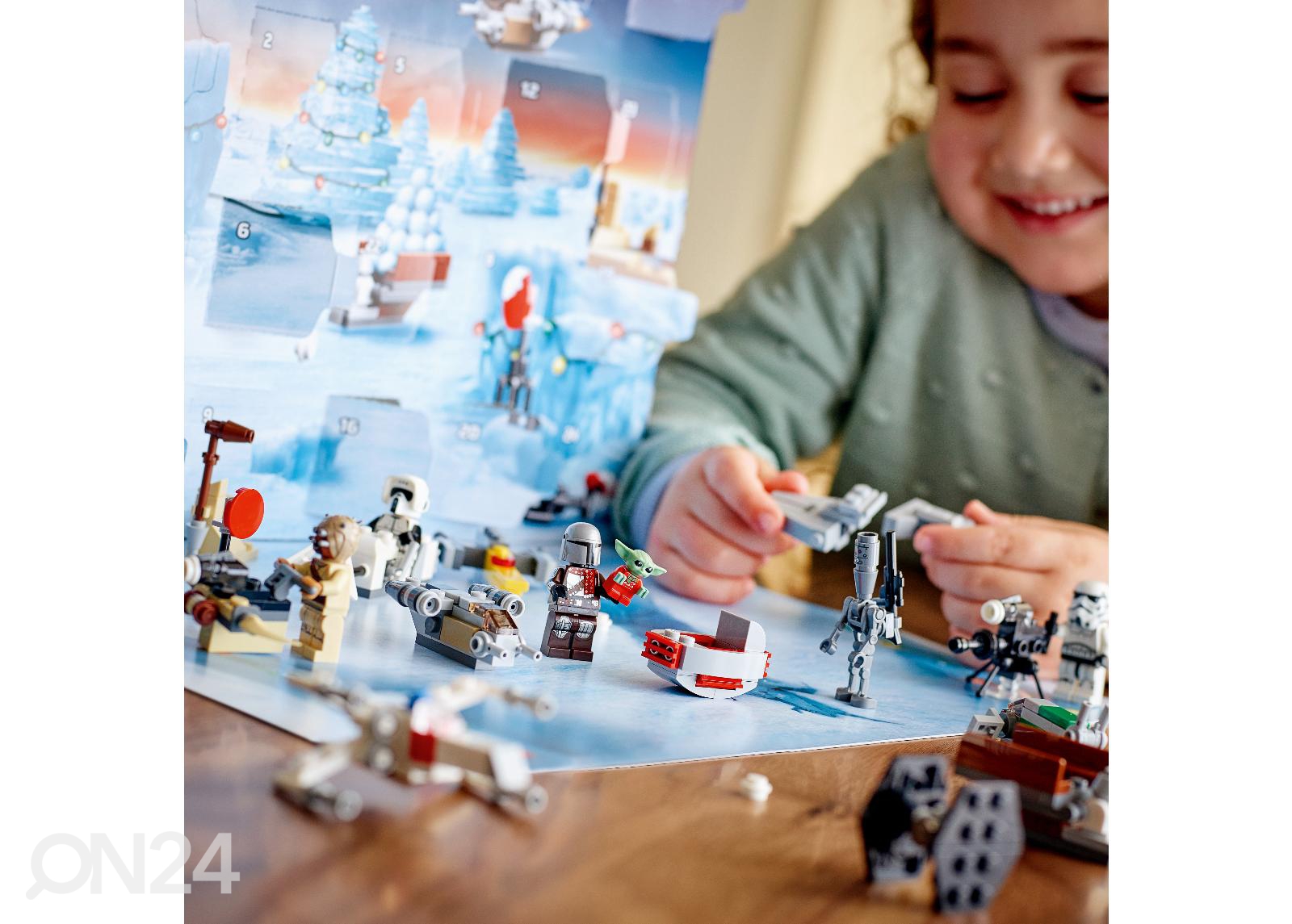 Adventtikalenteri LEGO Star Wars RO-378876  Sisustustavaratalo