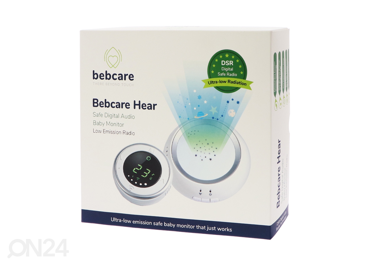 Bebcare Hear digitaalne audio-beebimonitor suurendatud