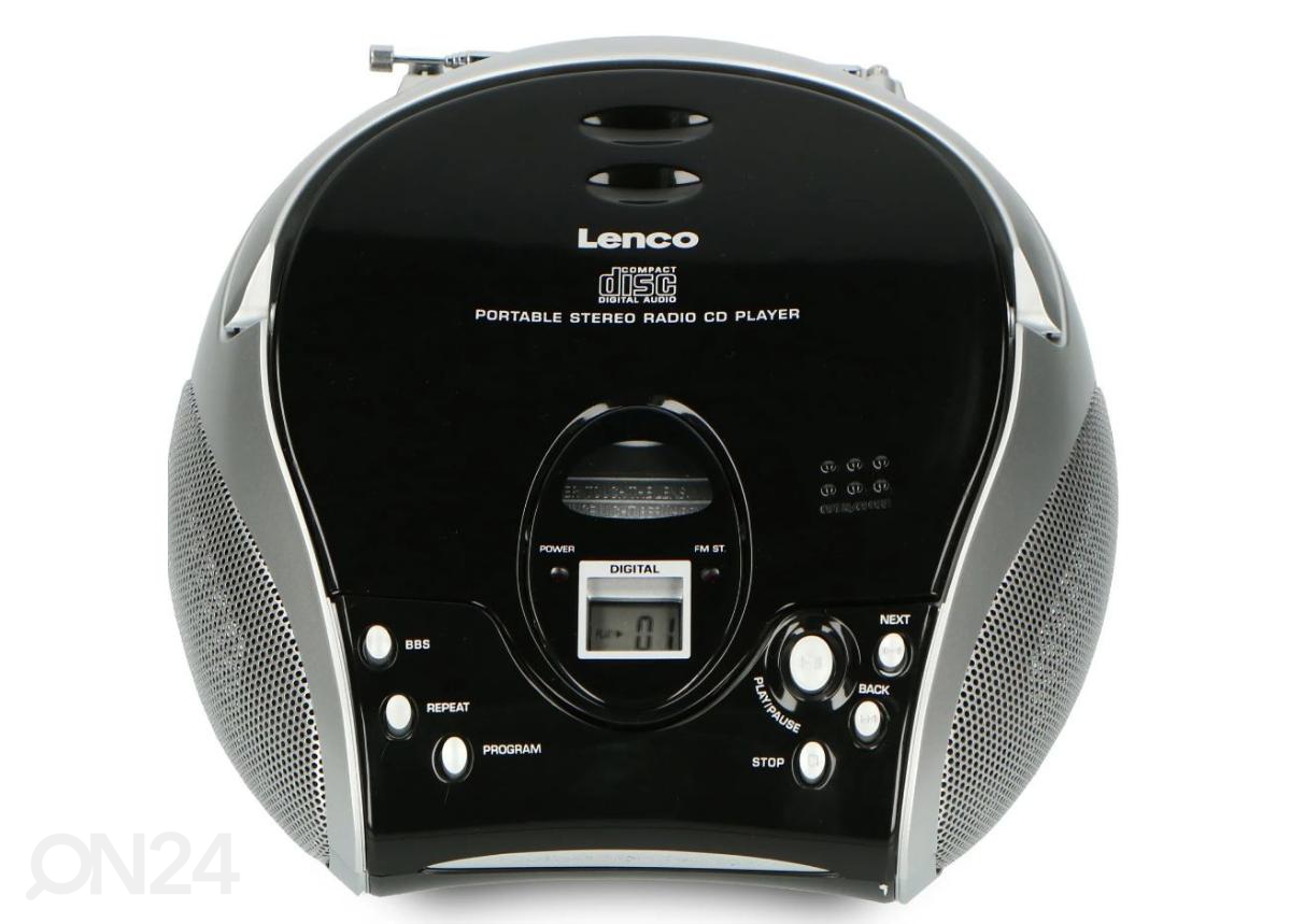 CD-радио Lenco, черный/серебристый увеличить