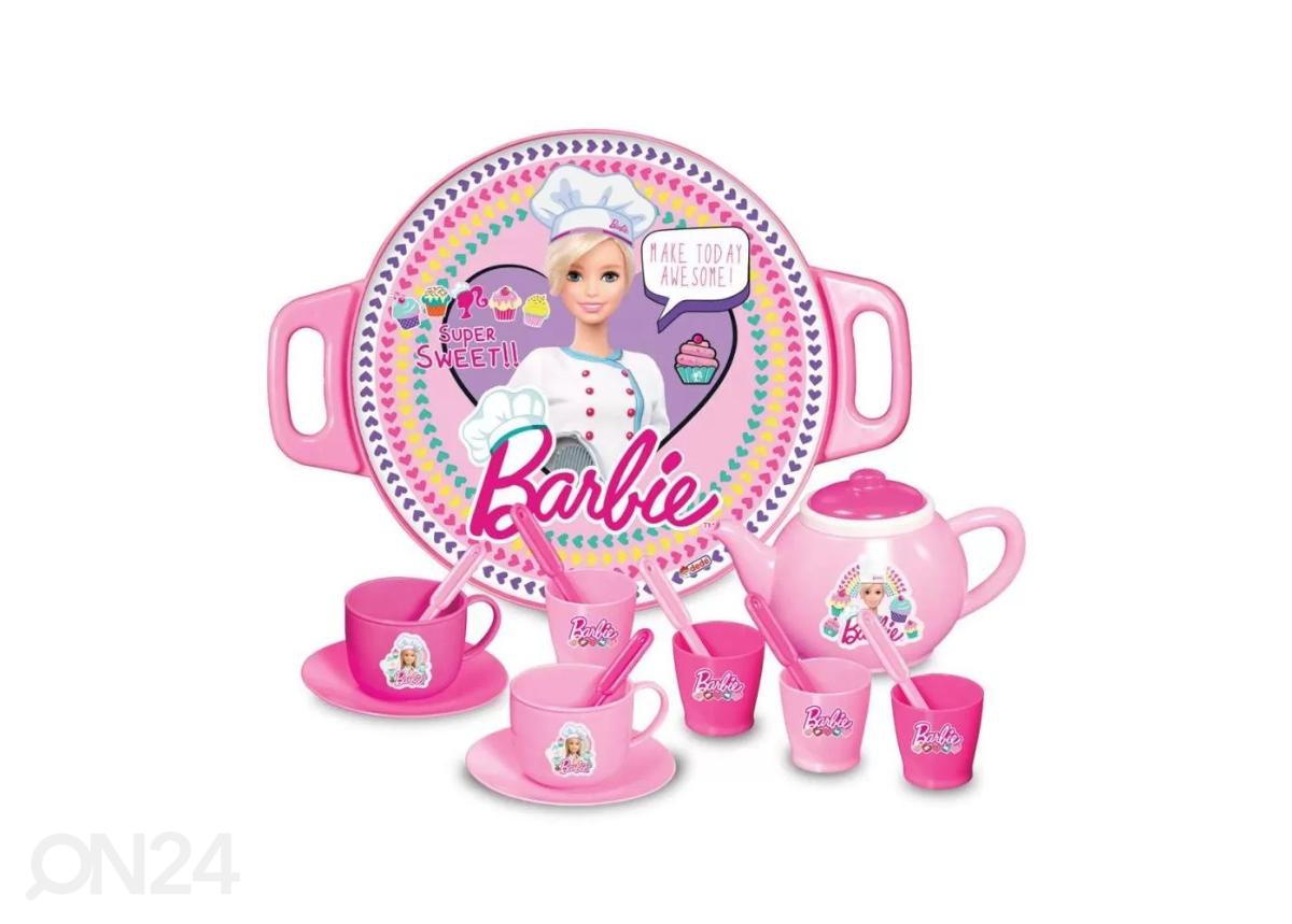 Dede Barbie teeserviis suurendatud