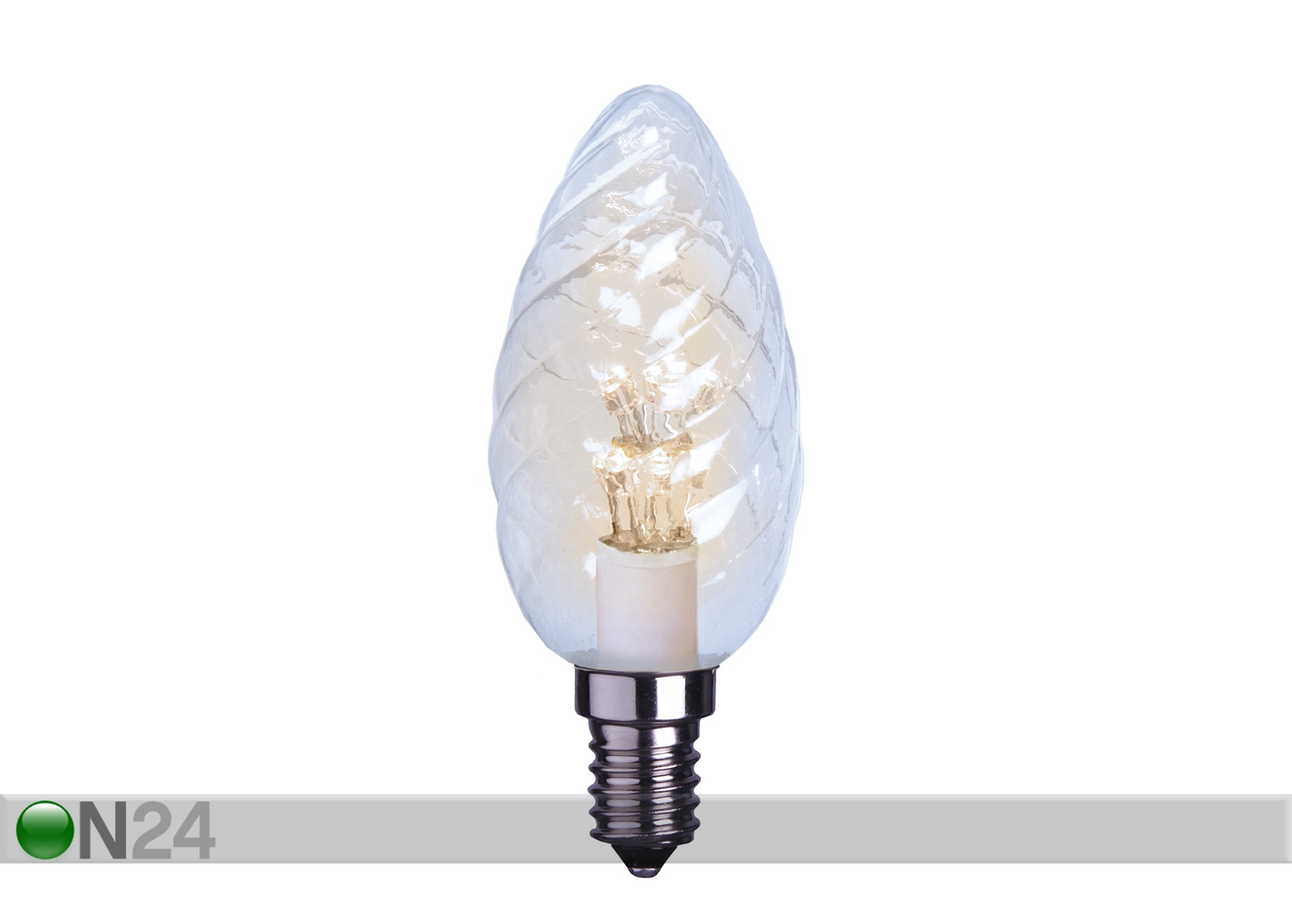 Dekoratiivne LED elektripirn E14 0,9 W suurendatud