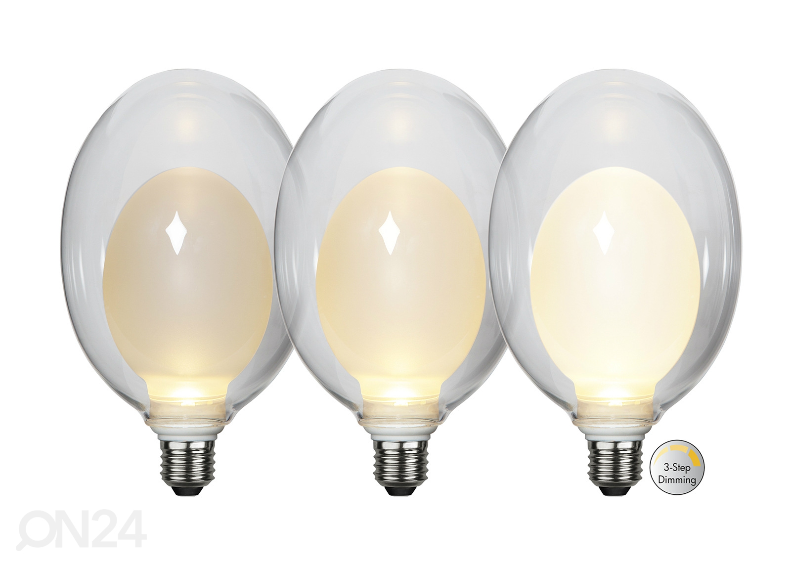 Dekoratiivne LED elektripirn E27 3,5W suurendatud