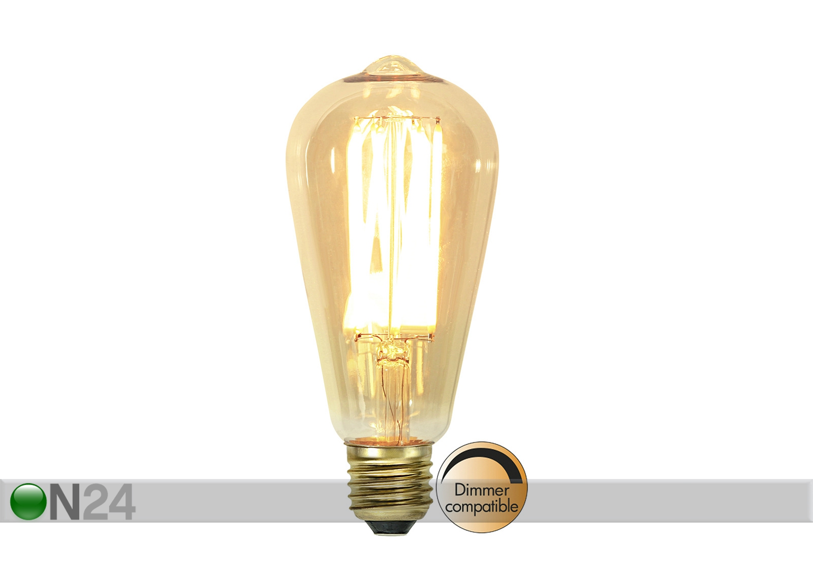 Dekoratiivne LED elektripirn E27 3,7W suurendatud