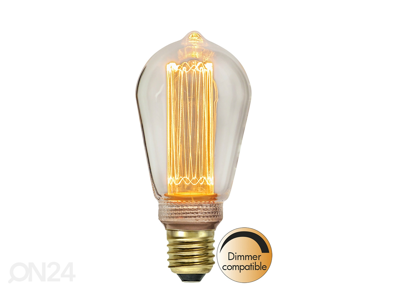Dekoratiivne LED pirn E27 2,5W suurendatud