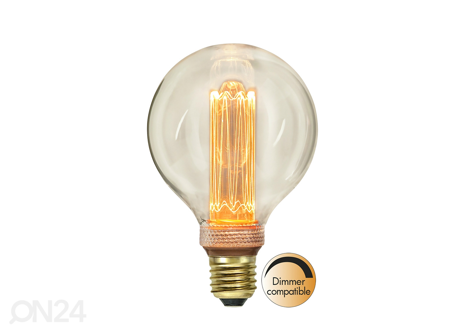 Dekoratiivne LED pirn E27, 2,5W suurendatud