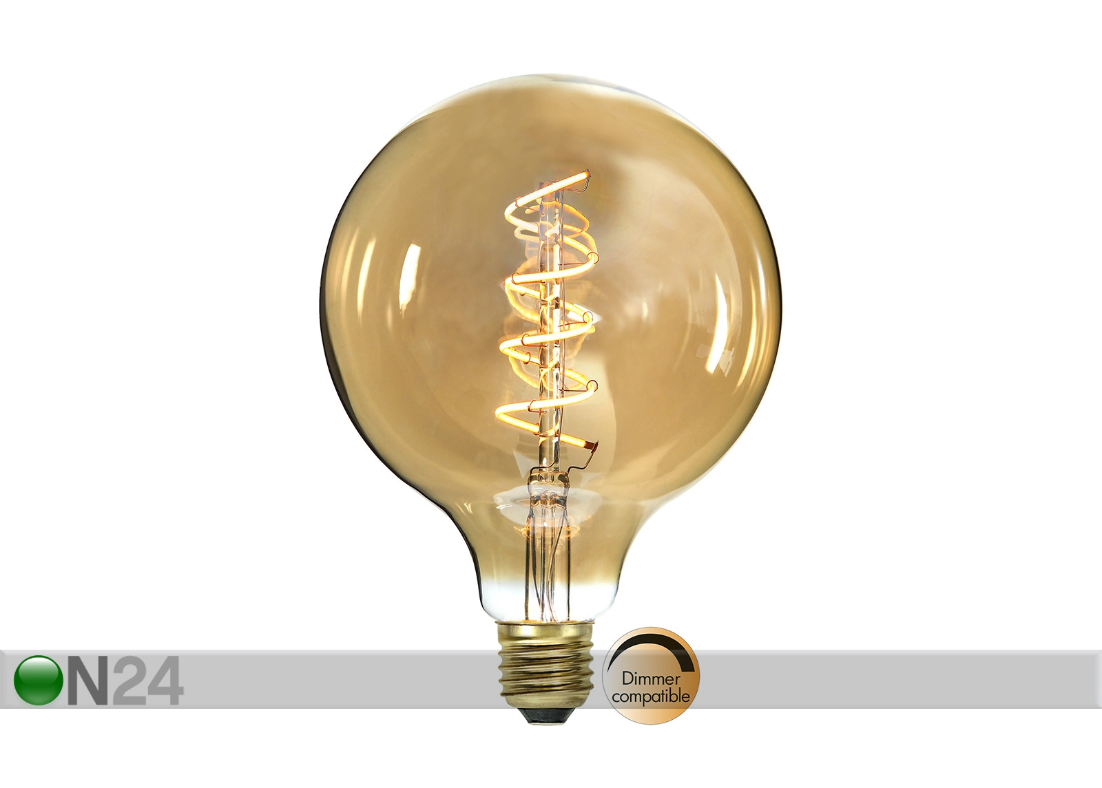 Dekoratiivne LED pirn sokliga E27, 3W suurendatud