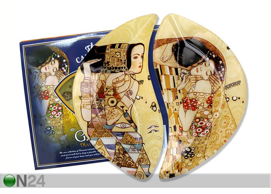 Desserttaldrikute komplekt G.Klimt suurendatud