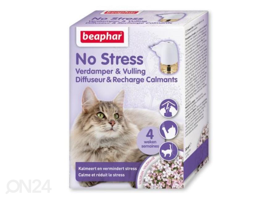 Difuuser Beaphar NoStress Diffuser Starter Pack Cat suurendatud
