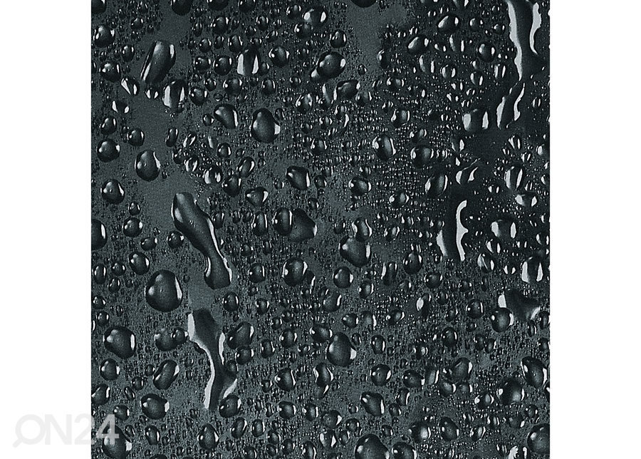 Dušikardin Water Black 180x200 cm suurendatud