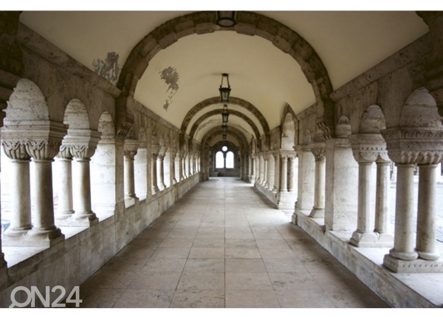 Fliis fototapeet Ancient corridor 150x250 cm suurendatud